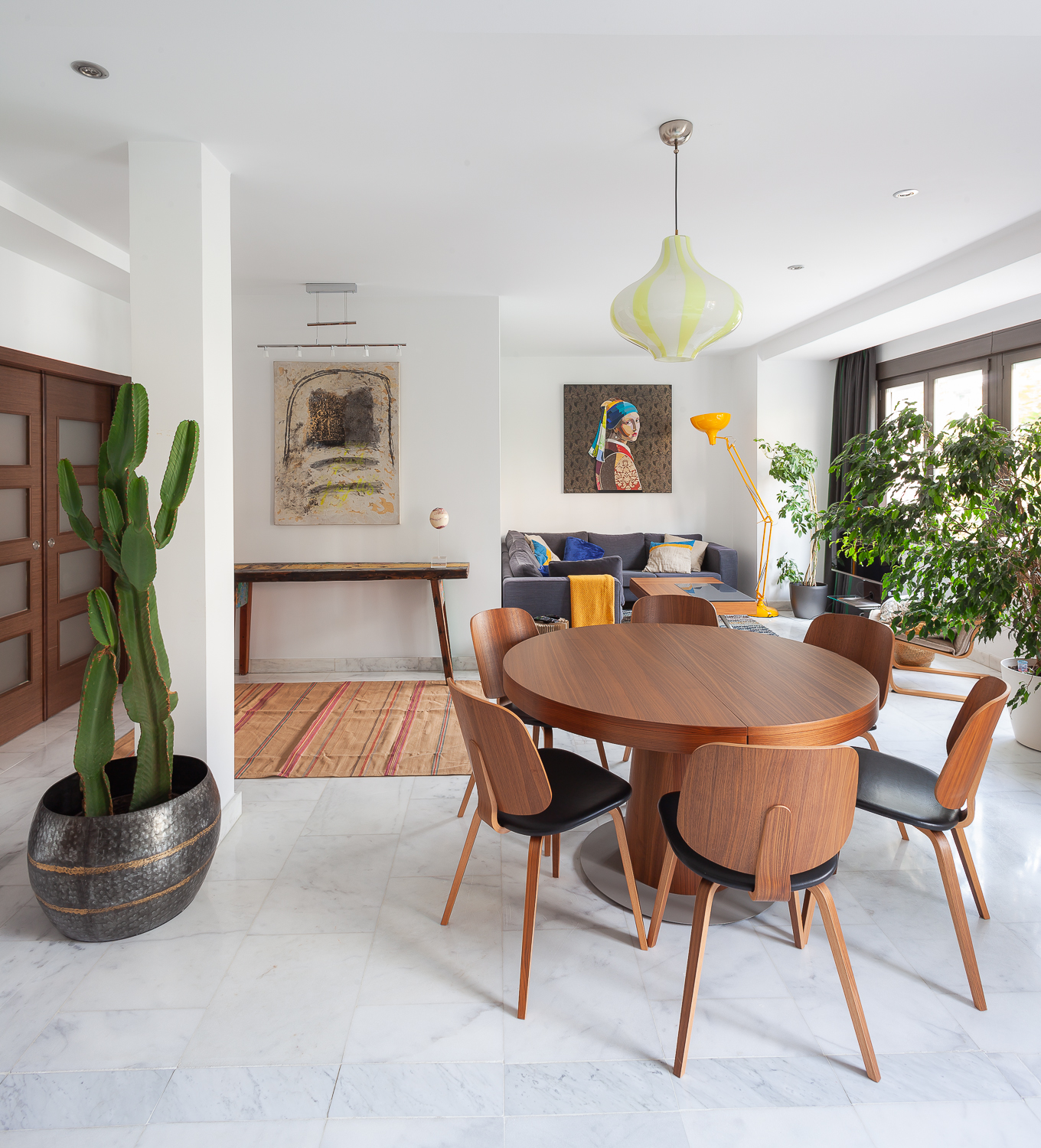 Proyecto Casas AB. Salón