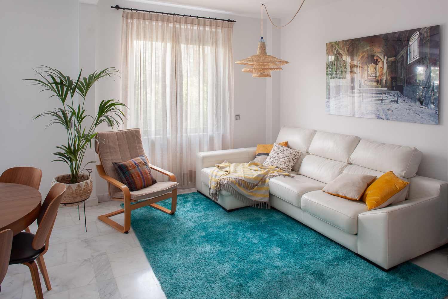 Proyecto Casas AB. Salón