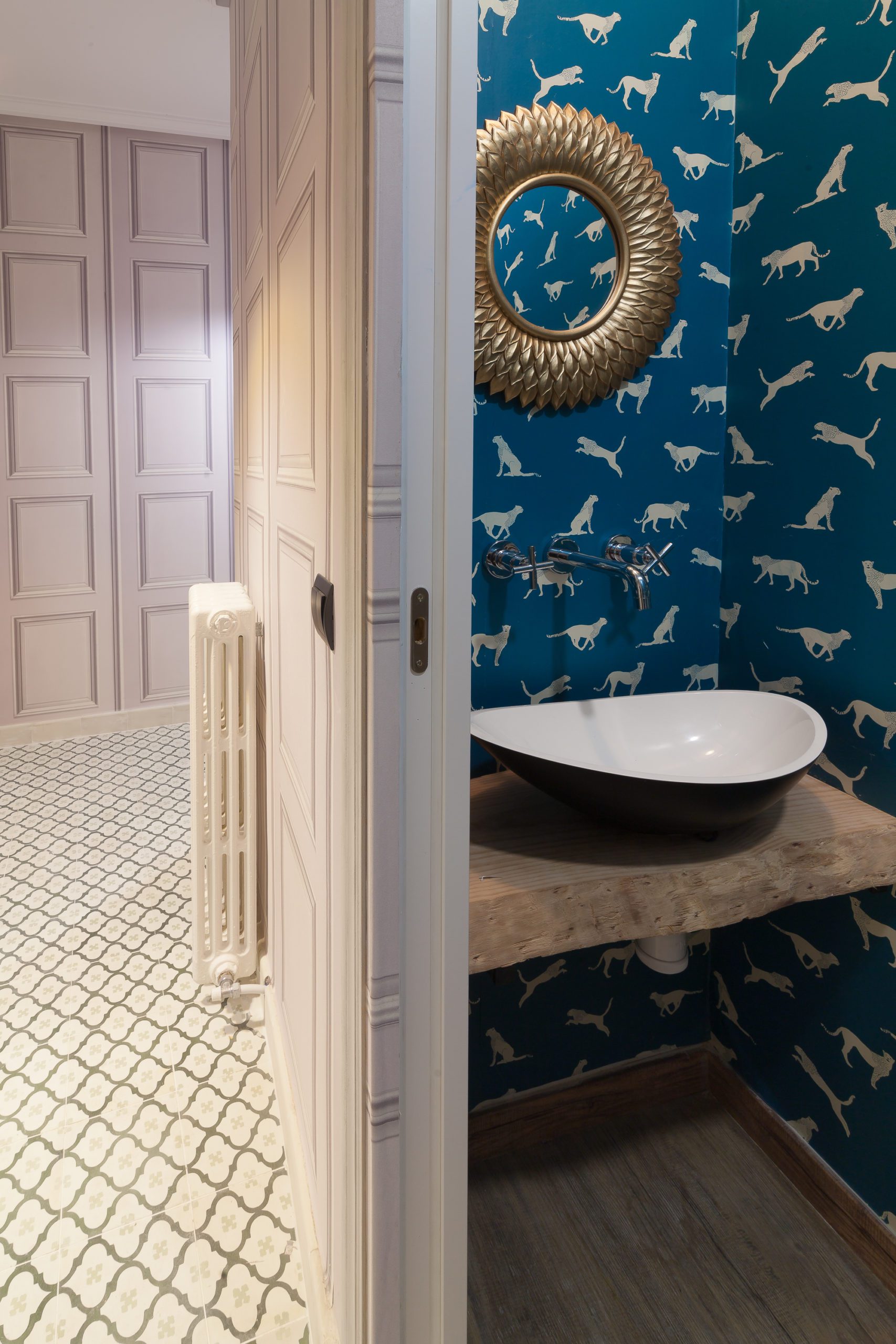 Proyecto Casas AB. Baño de cortesía