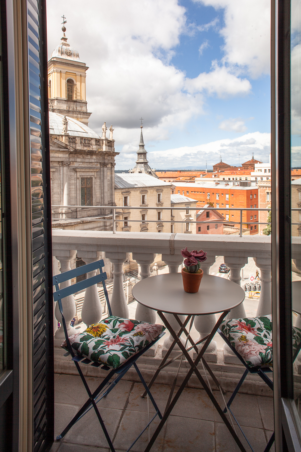 Proyecto Casas AB. Terraza con vistas. La Latina