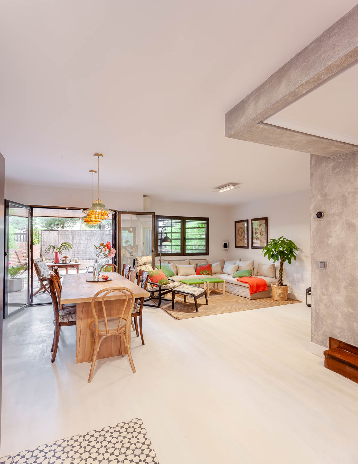 Decoración casa en Las Rozas. Salón comedor