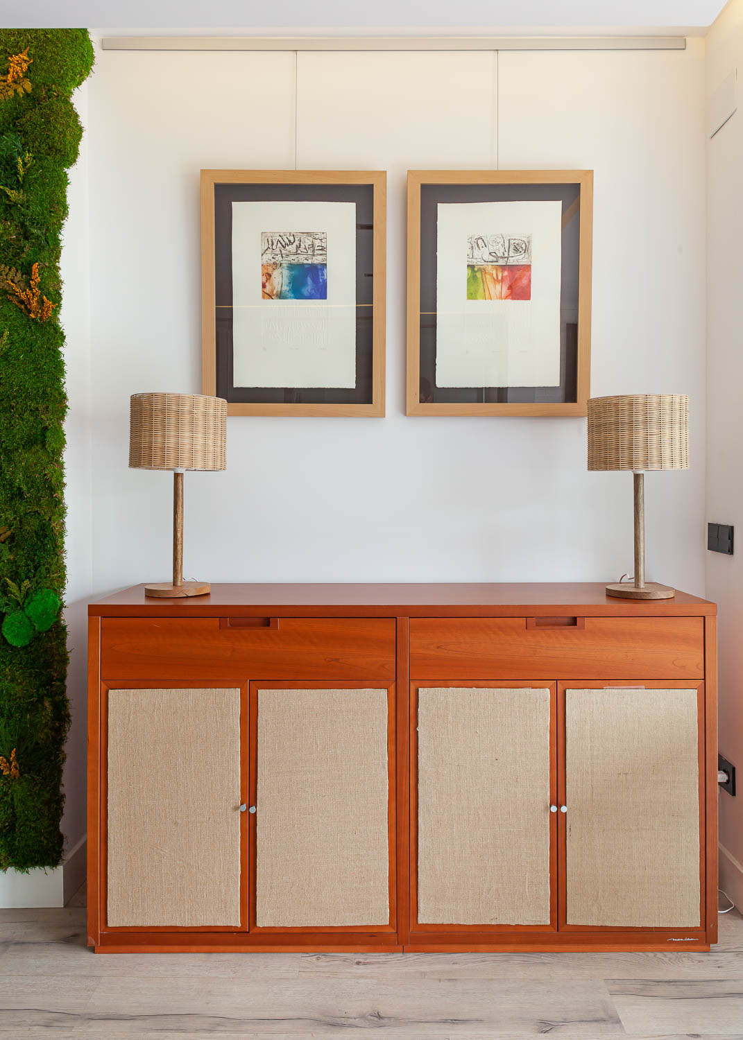 Mueble del salón. Casas AB