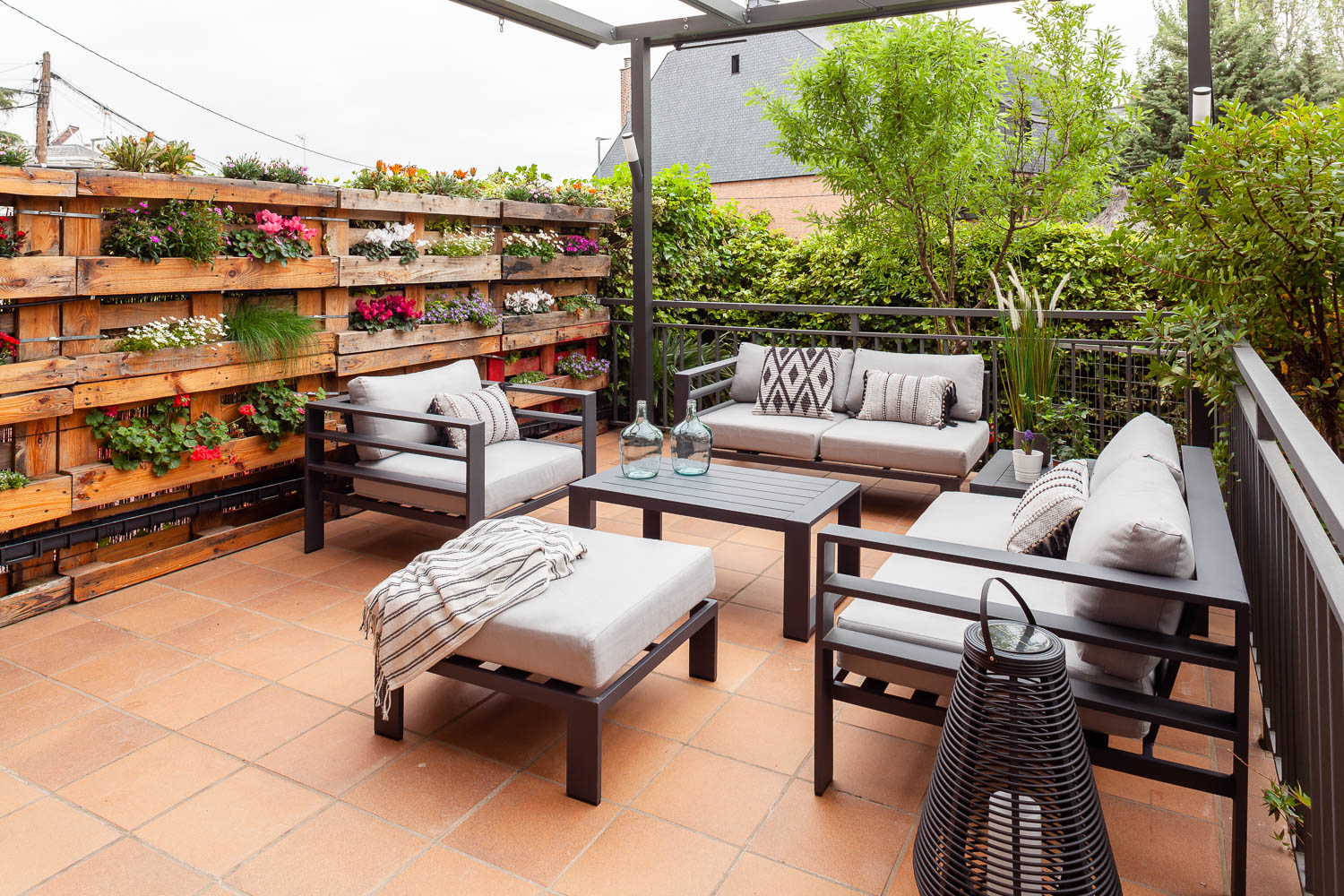 Terraza. Casas AB