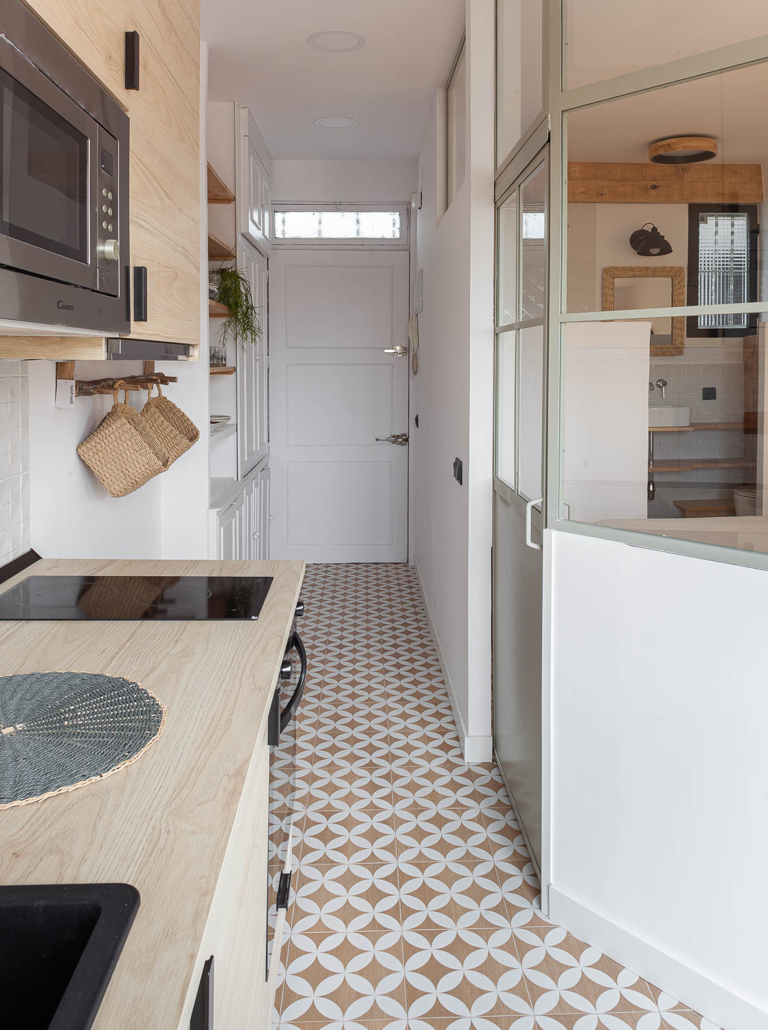 Cocina moderna con toque vintage