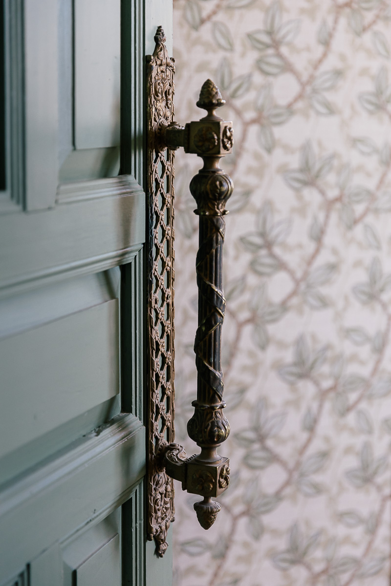 Detalle de puerta vintage